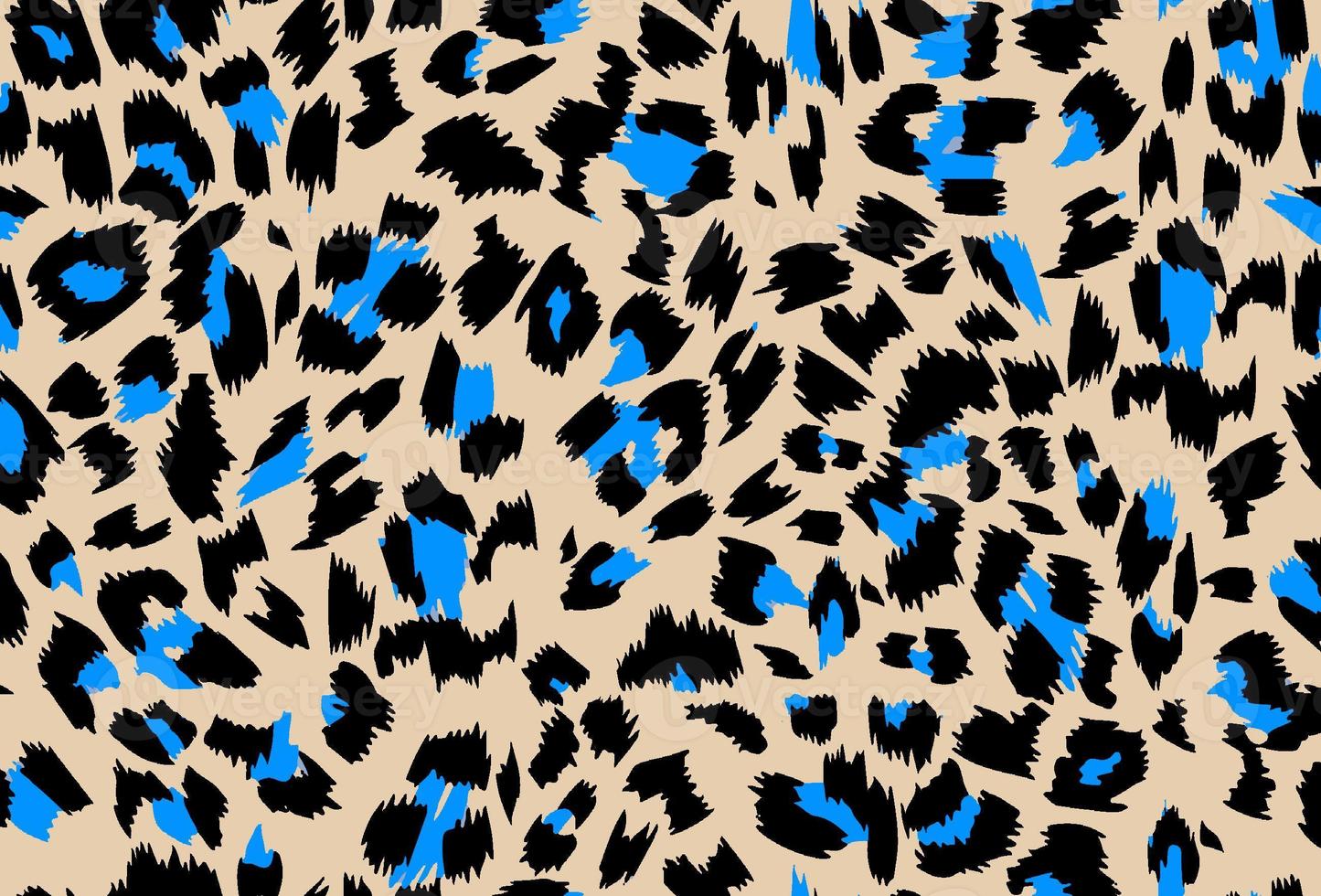 Seamless leopard pattern, leopard skin, animal print. photo