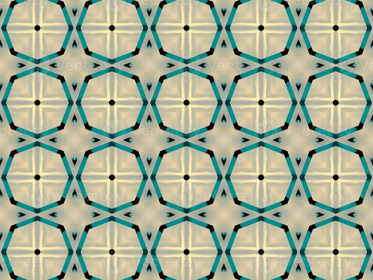 Digital Illustration Kaleidoscope Pattern photo