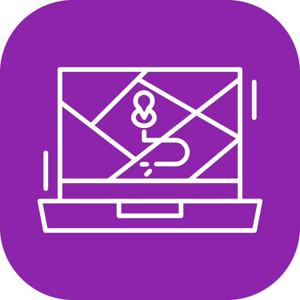 Google Map Vector Icon