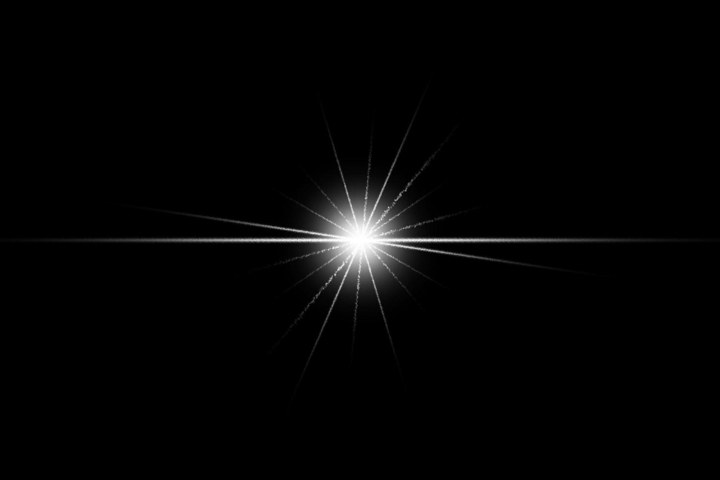 Lens flare glowing transparent light photo