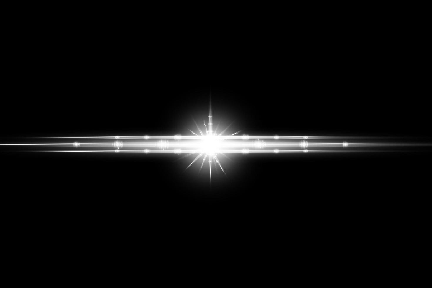 White lens flare glow light transparent photo