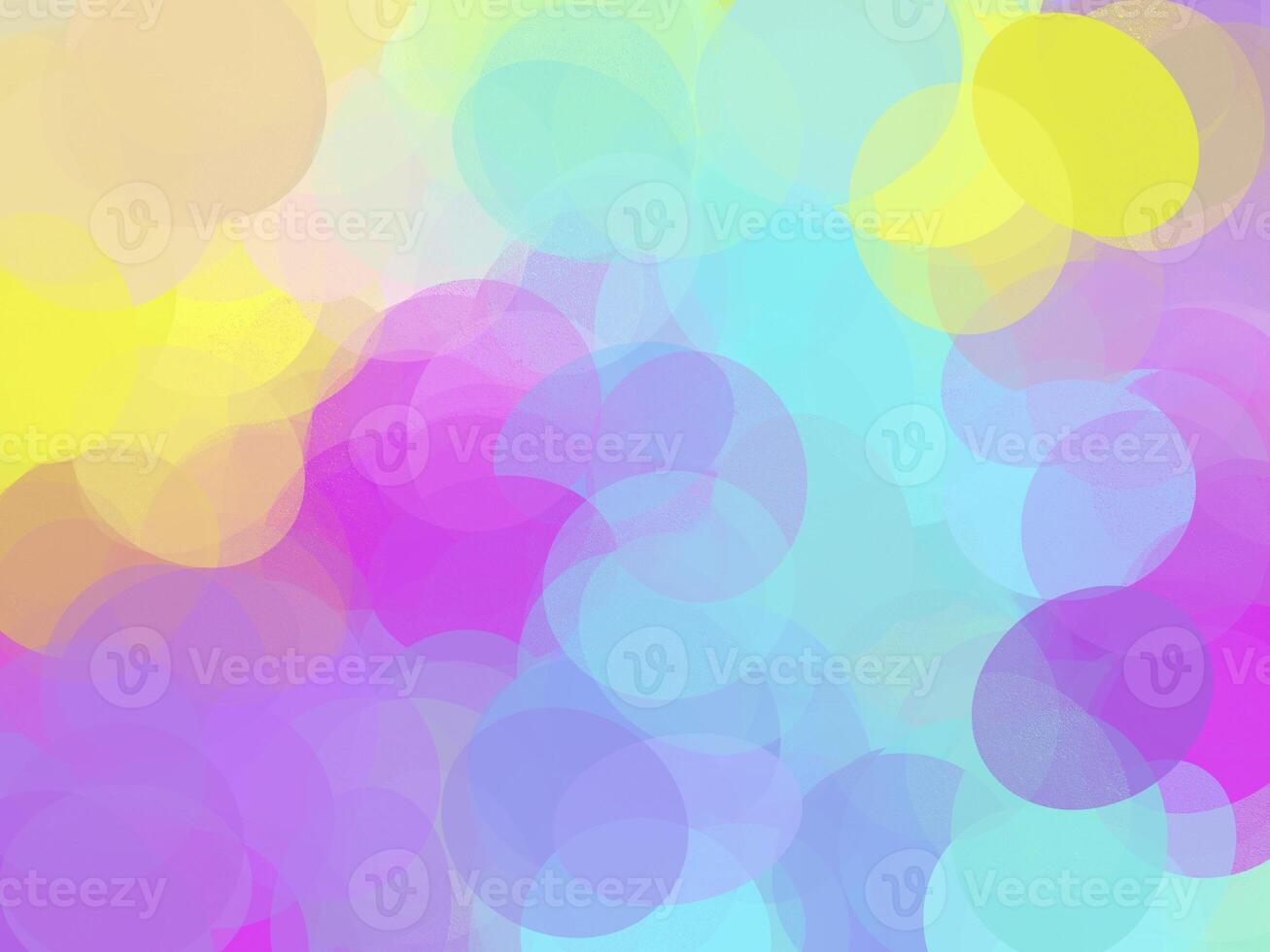 abstract background geometry circle colorful blue pink yellow photo