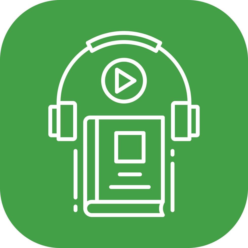 Audio Book Vector Icon