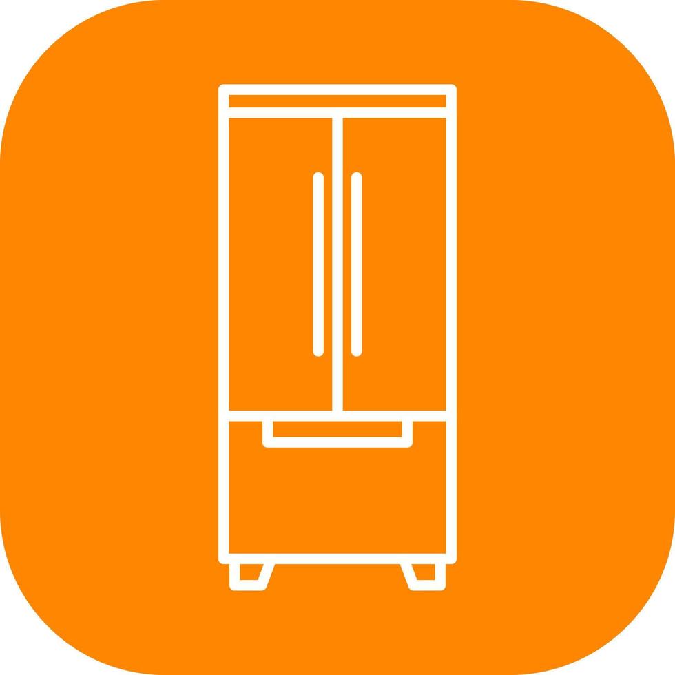 Refrigerator Vector Icon 18830513 Vector Art at Vecteezy