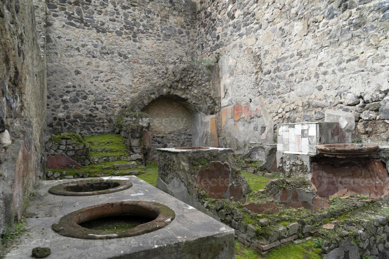 Ercolano Herculaneum ancient ruins photo