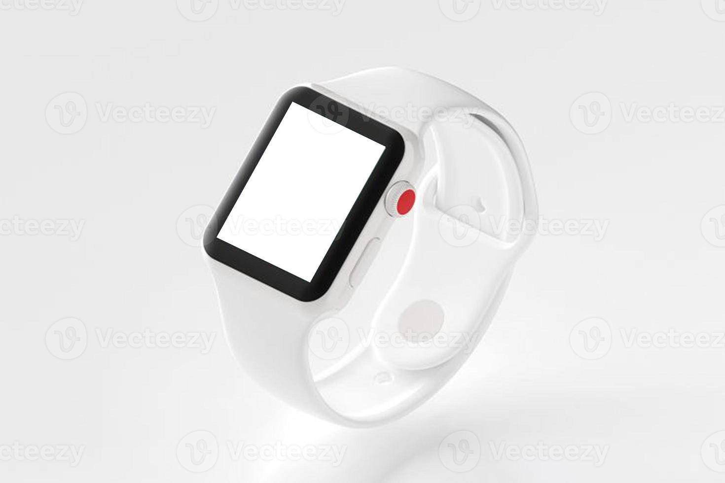 Smart watch on hand Smart watch collection isolated on white background