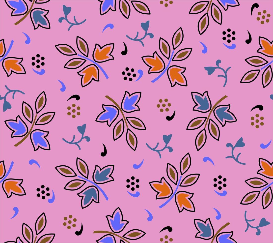 Repeatable textile pattern. Usable for fabric, wallpaper, beauty, fashion, web vector