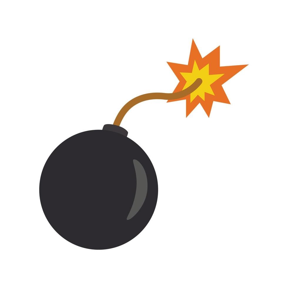 bomb vector illustration