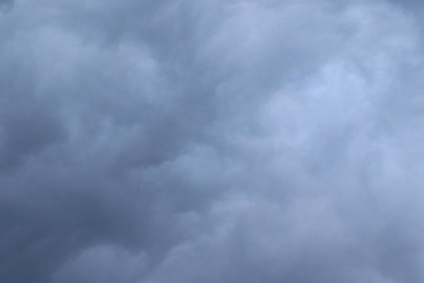 Stormy weather and dark clouds photo