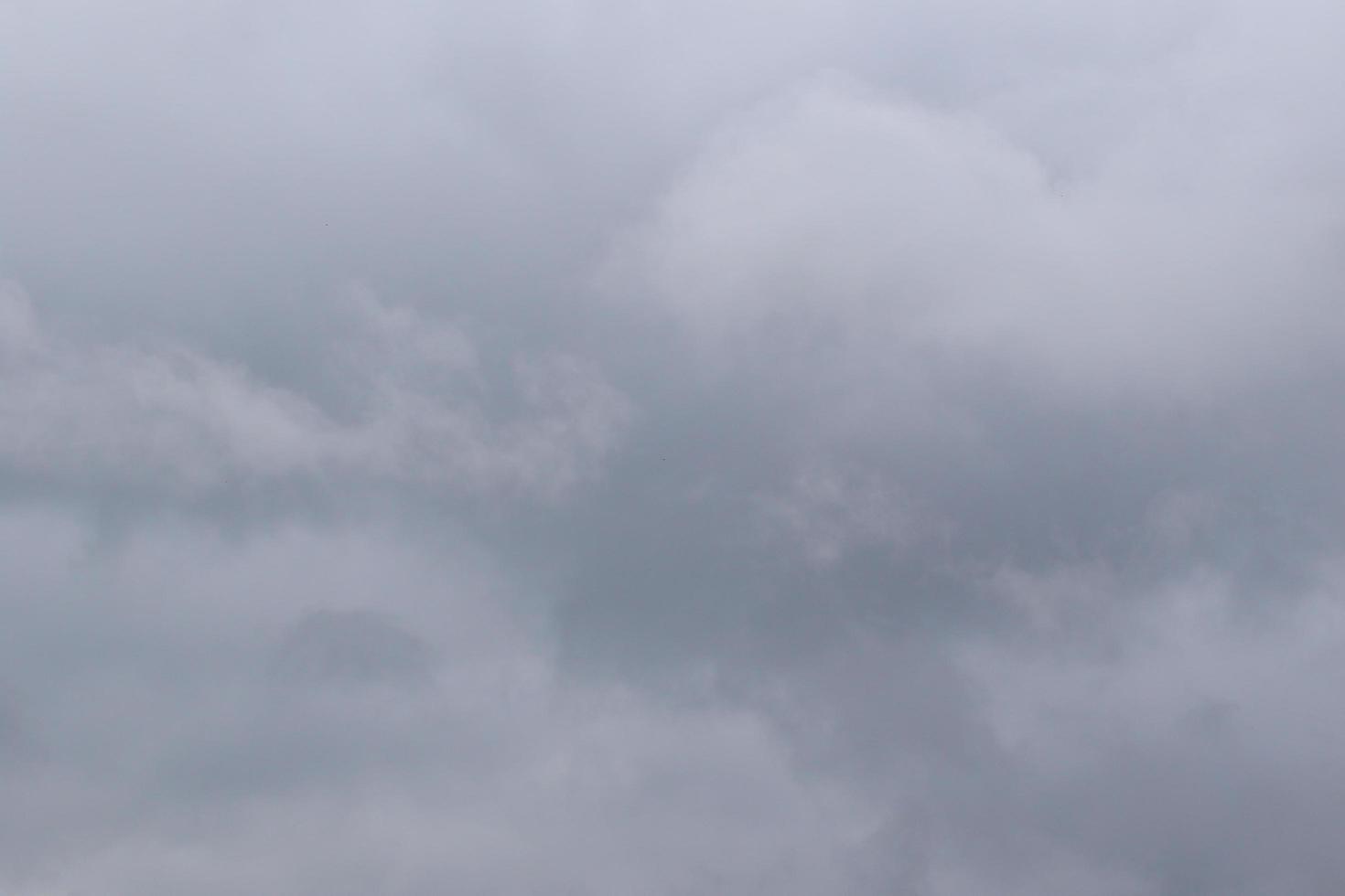 Stormy weather and dark clouds photo