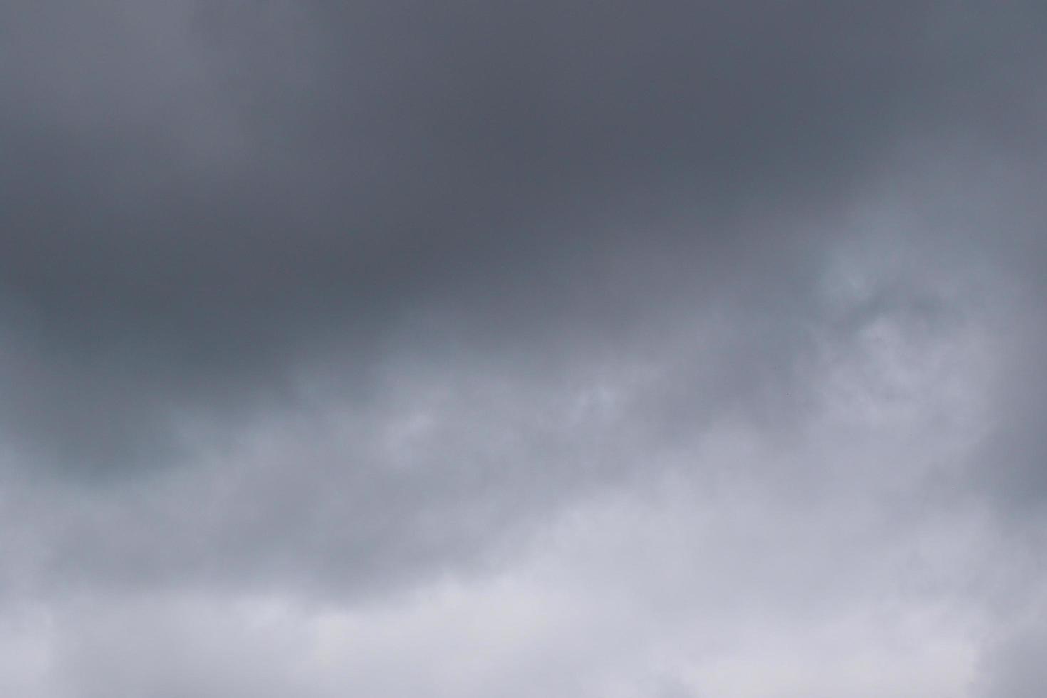 Stormy weather and dark clouds photo