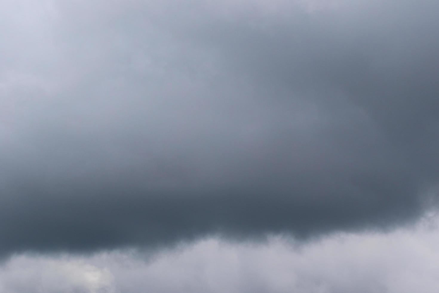 Stormy weather and dark clouds photo