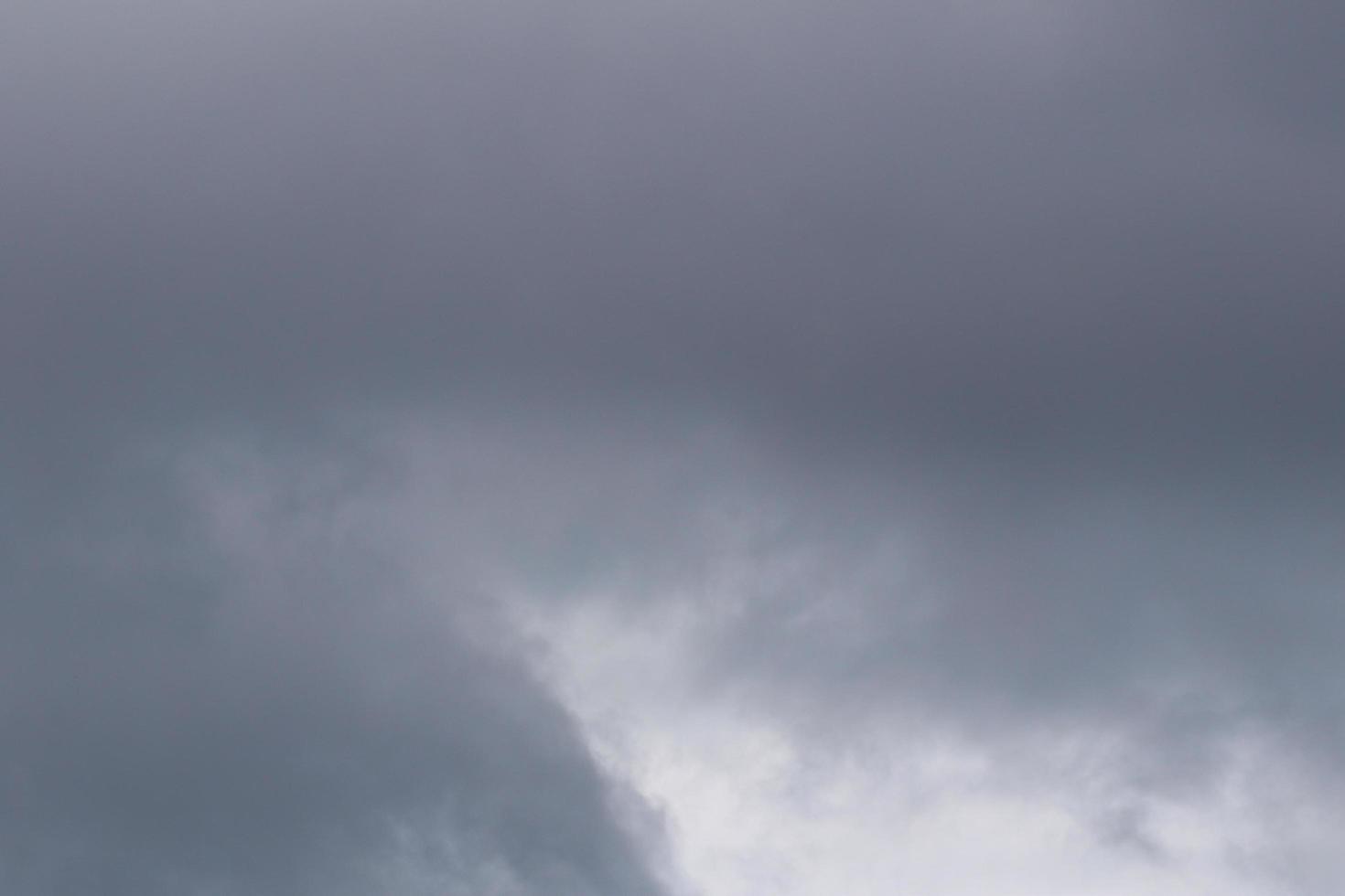 Stormy weather and dark clouds photo