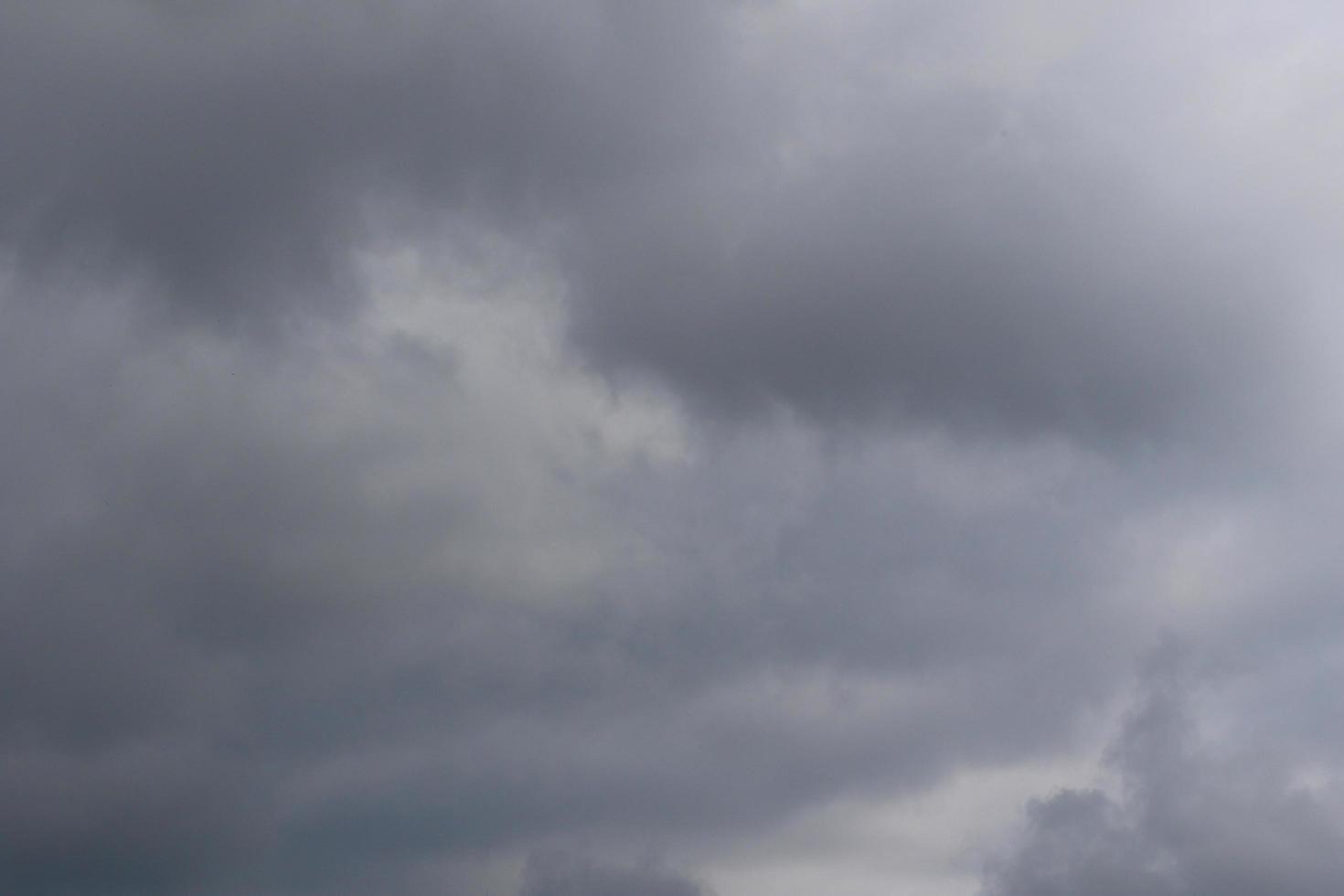 Stormy weather and dark clouds photo