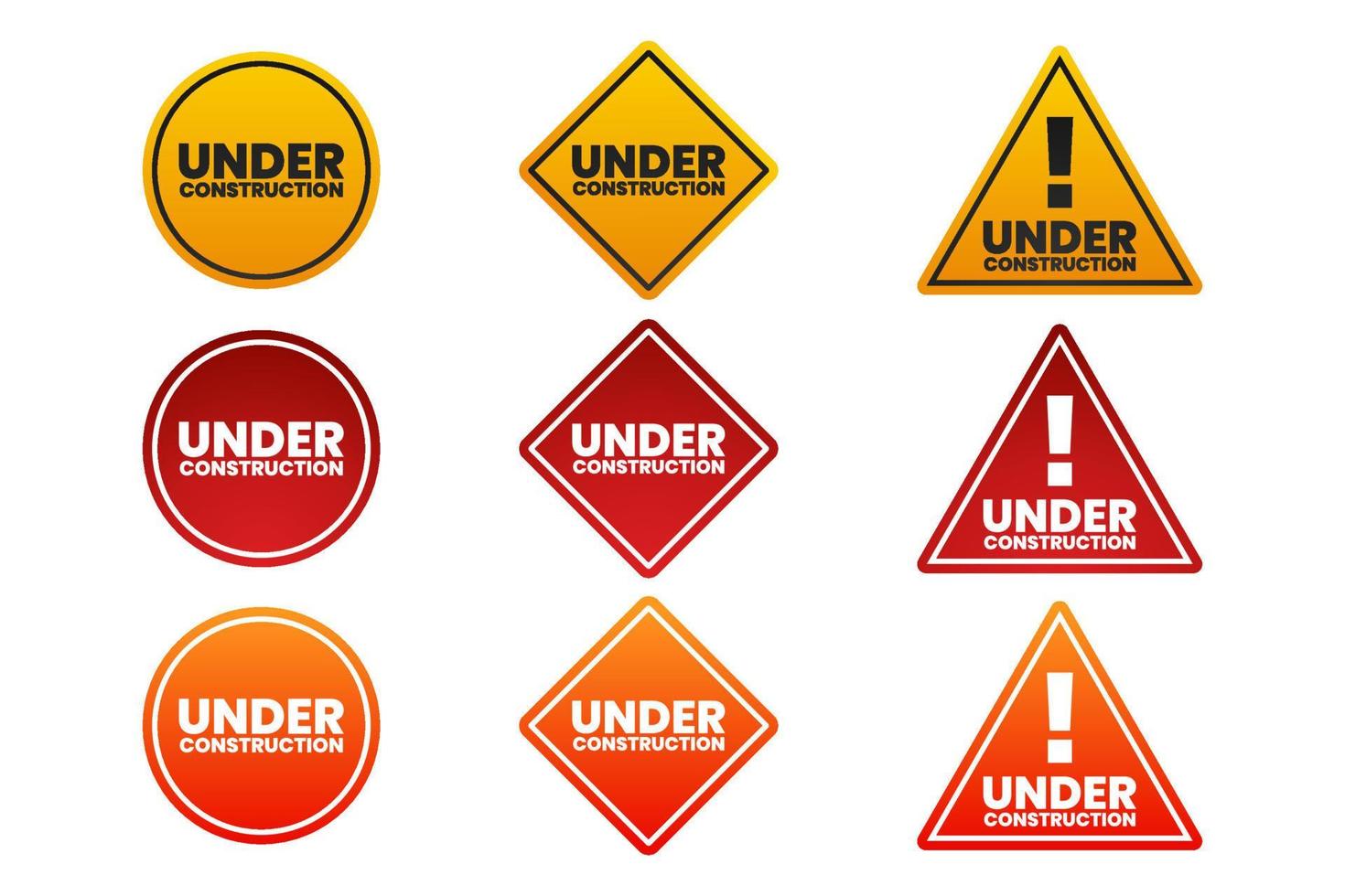 Construction Industry Sign, Vector Illustration in eps format