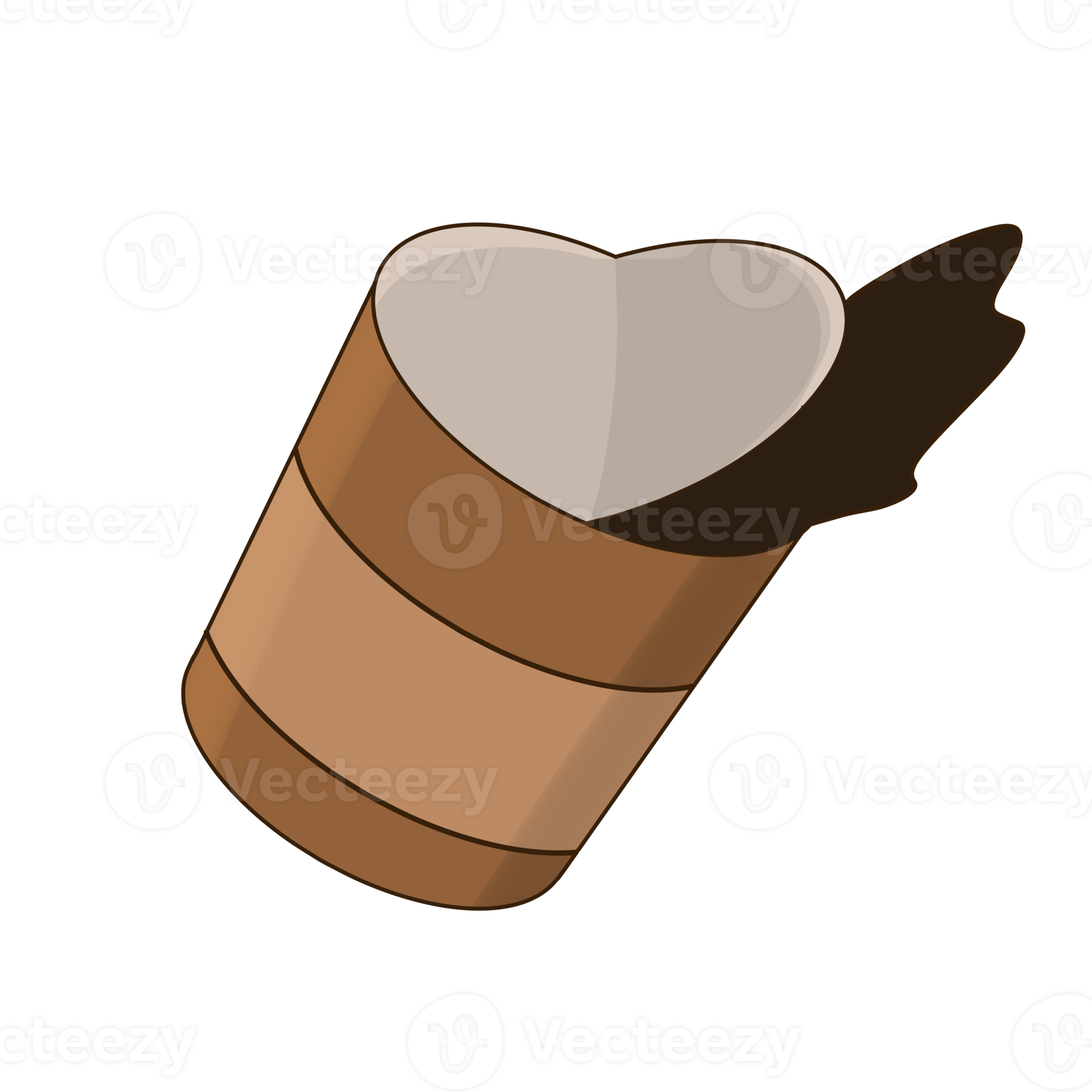 Illustration of spilled coffe or chocho 18837181 PNG