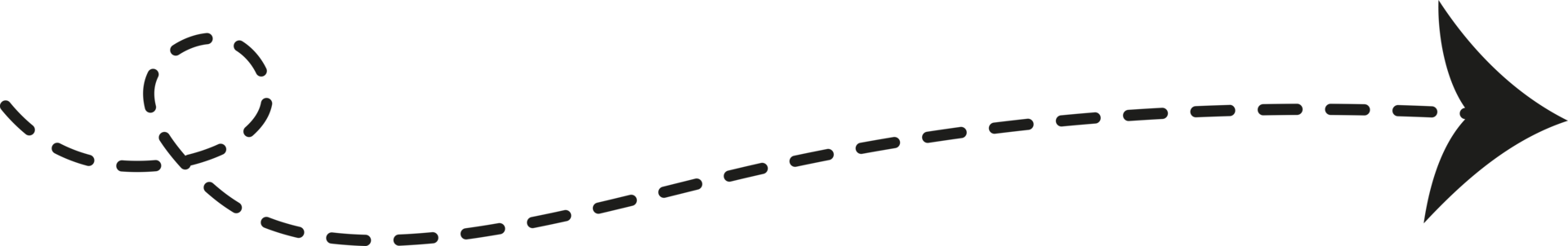 Dashed Line Arrow png
