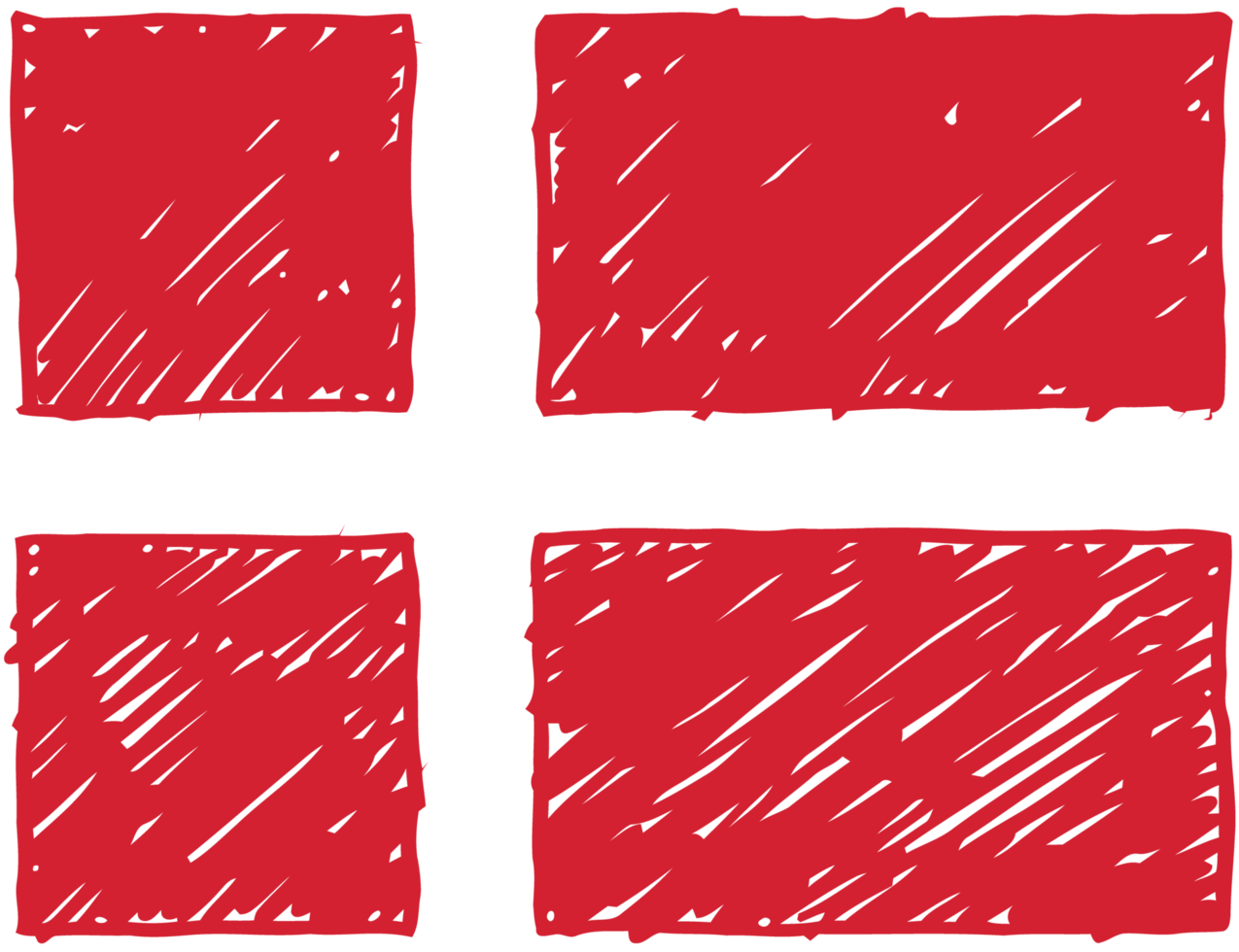 danemark pays national drapeau crayon couleur croquis illustration avec fond transparent png