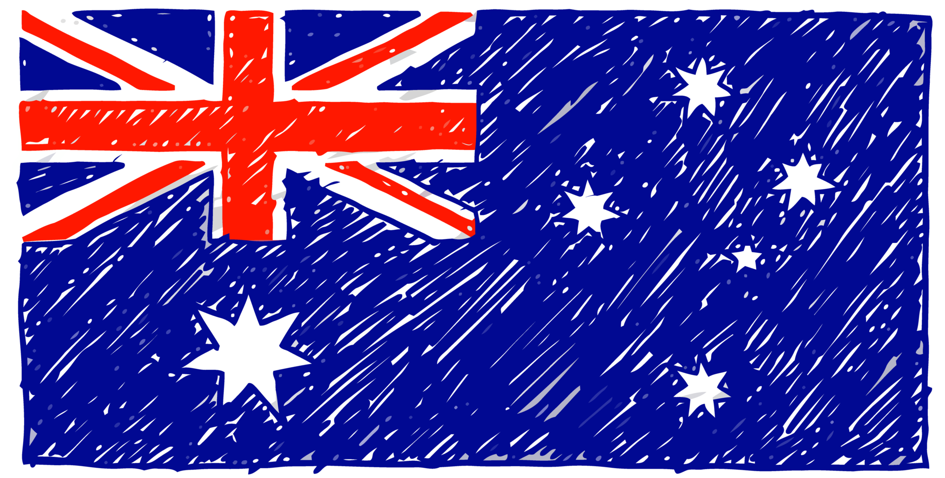 How to draw the Flag of Australia