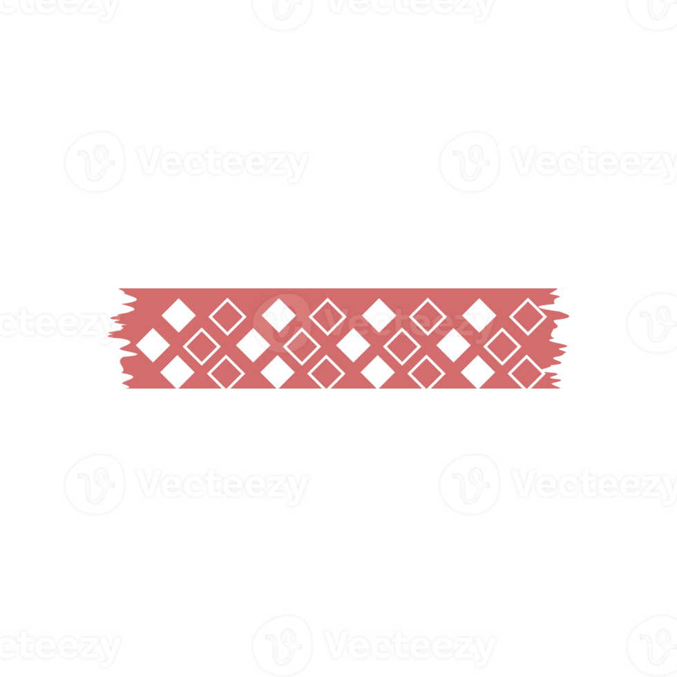 Adhesive or masking tape isolated on transparent background. png