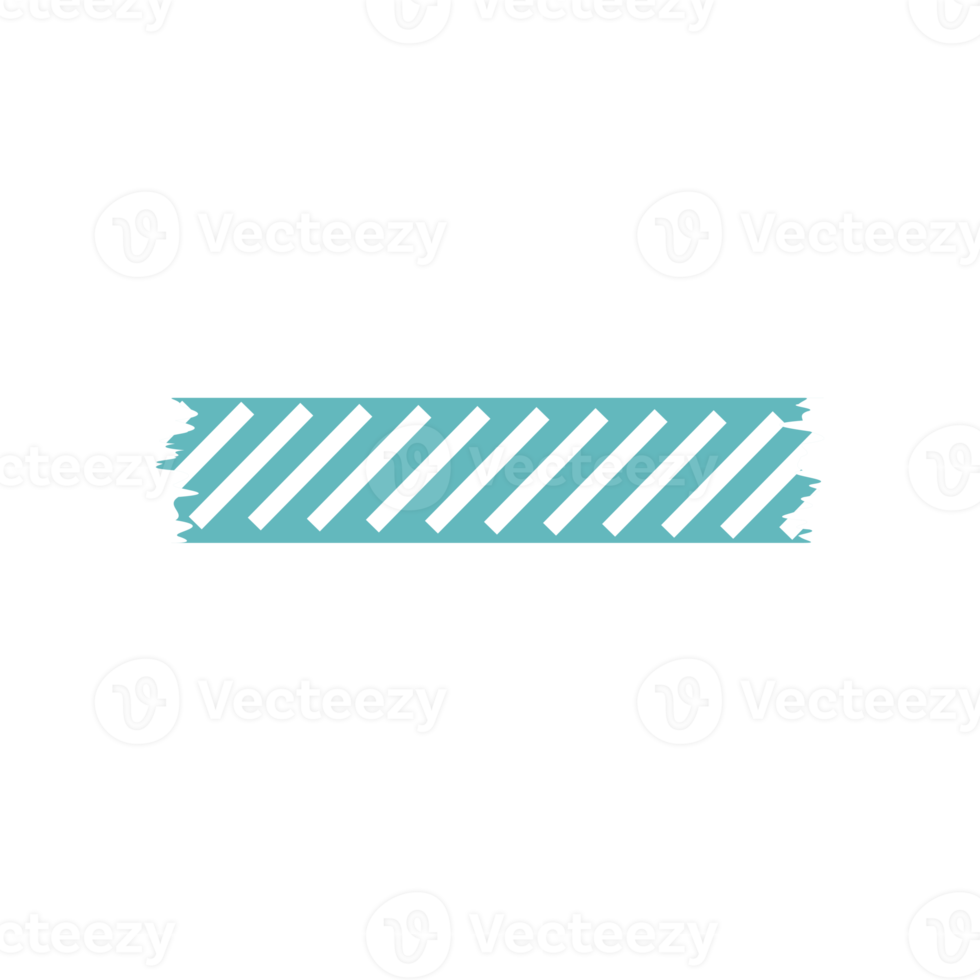 Adhesive or masking tape isolated on transparent background. png
