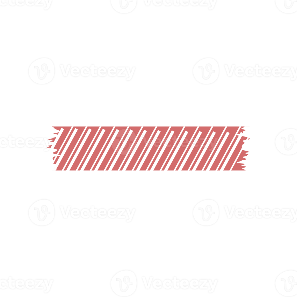 Adhesive or masking tape isolated on transparent background. png