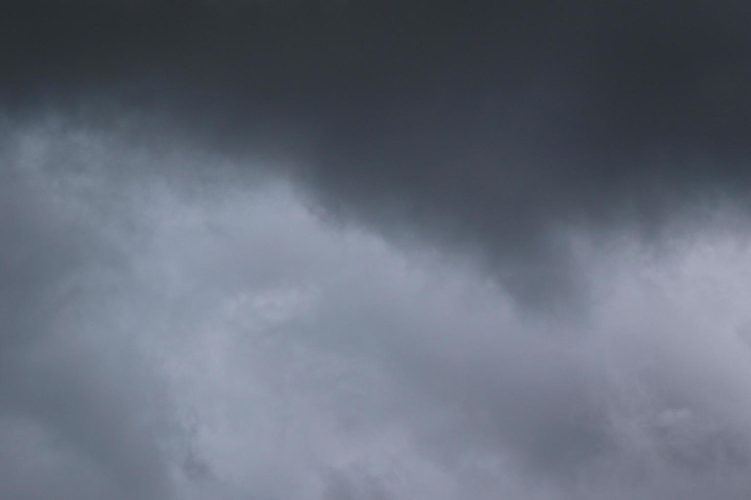 Stormy weather and dark clouds photo