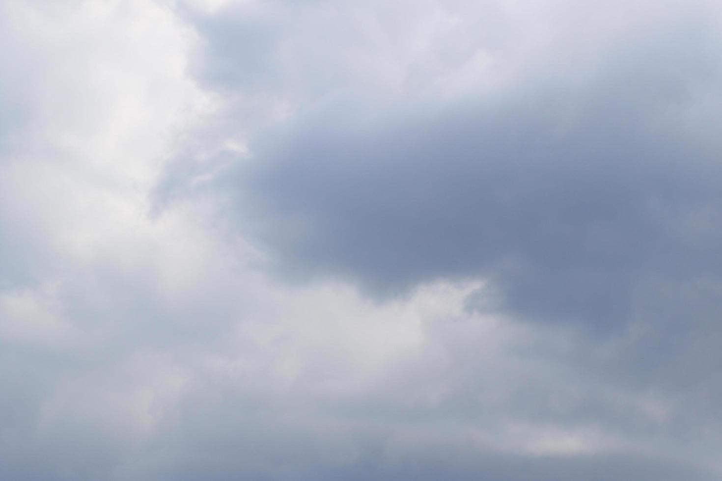 Stormy weather and dark clouds photo