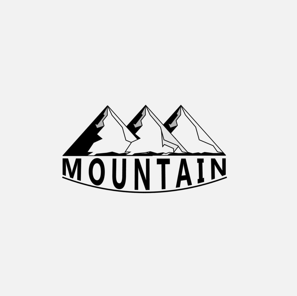 montaña logos marcas vector libre