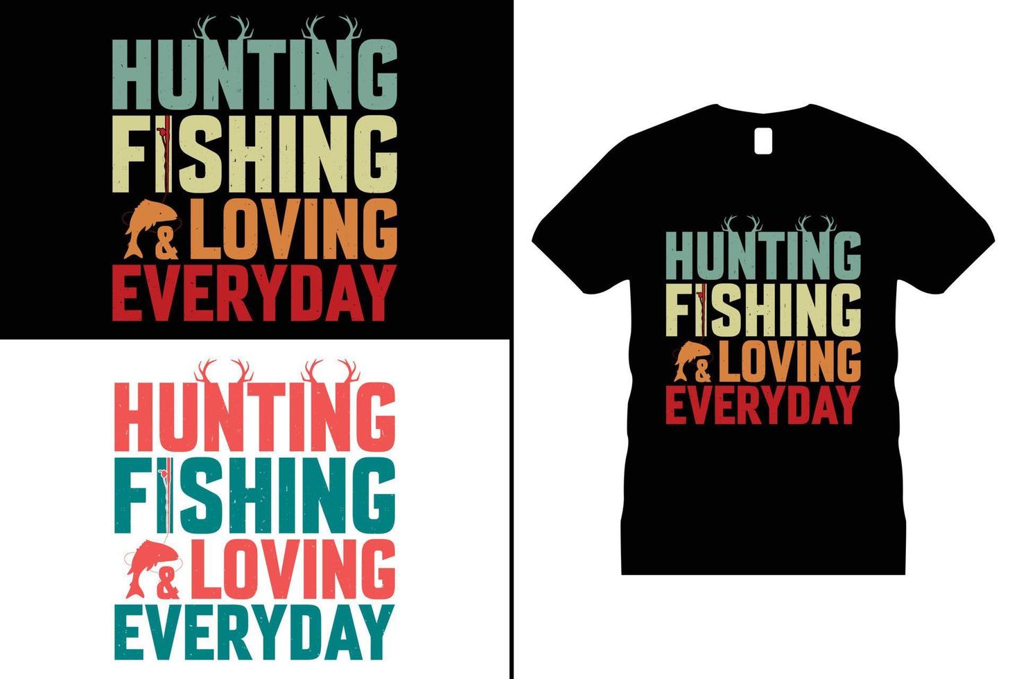 Hunting Tshirt, Funny Deer, Lover shirt design, hunter tshirt. Use for T-Shirt, mugs, stickers, Cards, etc. vector