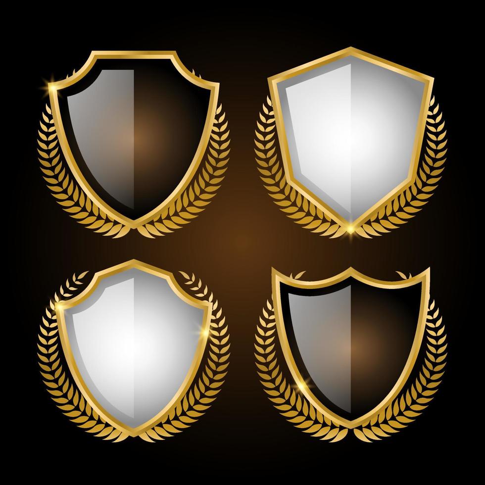 shields Premium Vector. vector illustration