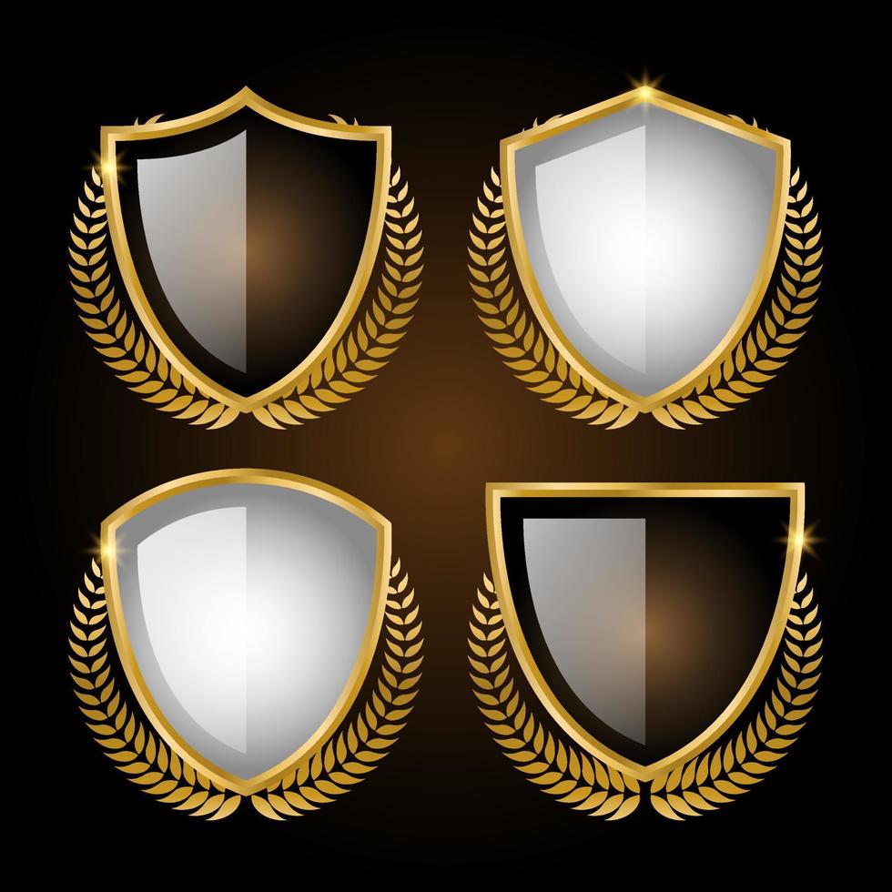 shields Premium Vector. vector illustration