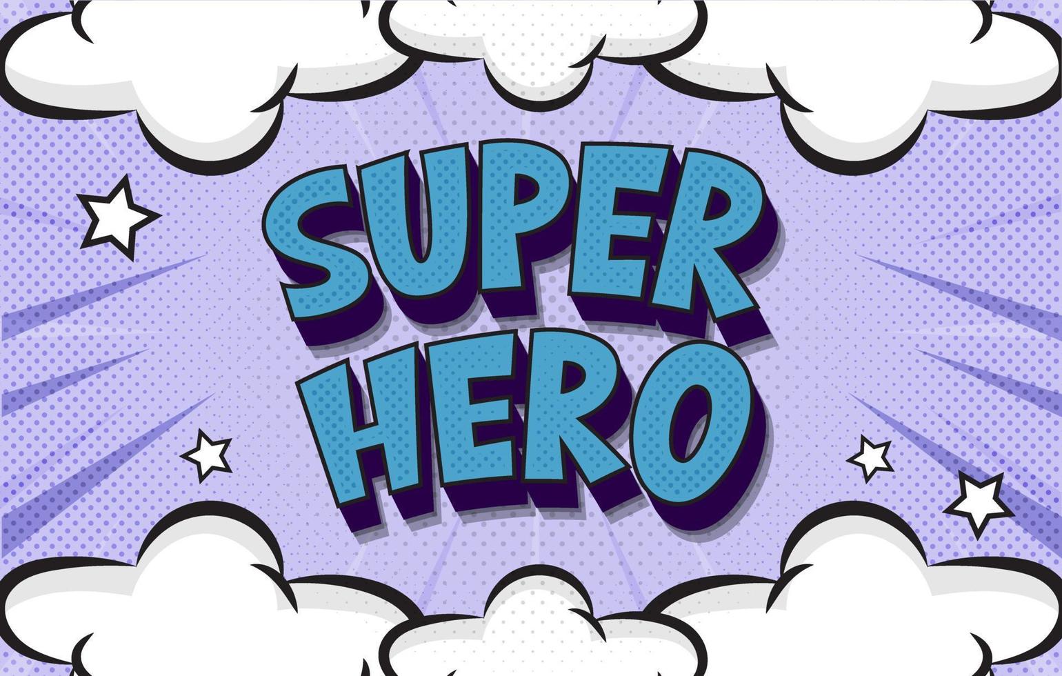 Editable text effect, Comic text effect, 3d text style template vector