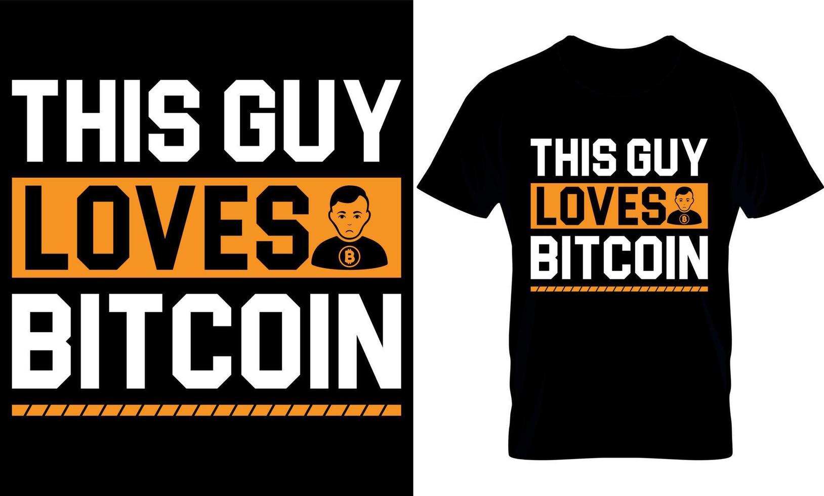 silently dreaming about my bitcoin. bitcoin t-shirt design Template. vector