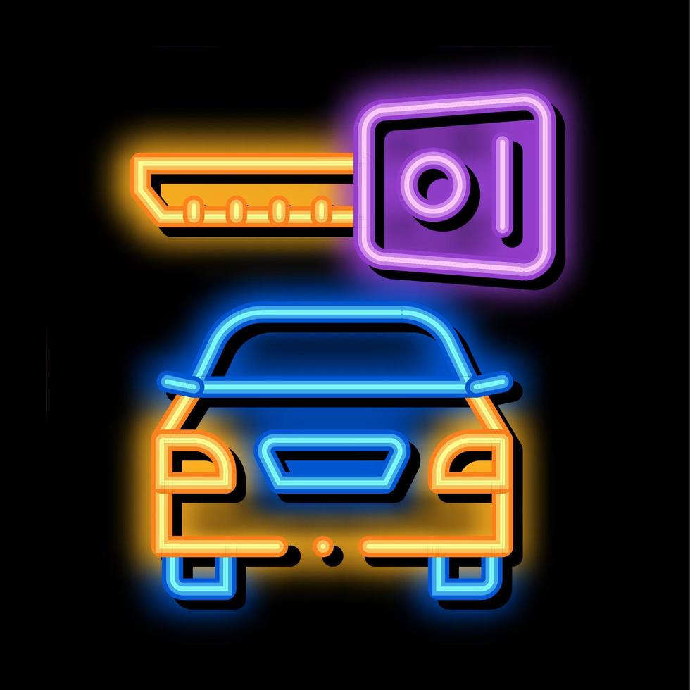 Machine Wash from Hoses neon glow icon illustration vector