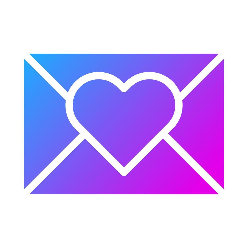 massage icon solid gradient style valentine illustration vector element and symbol perfect.
