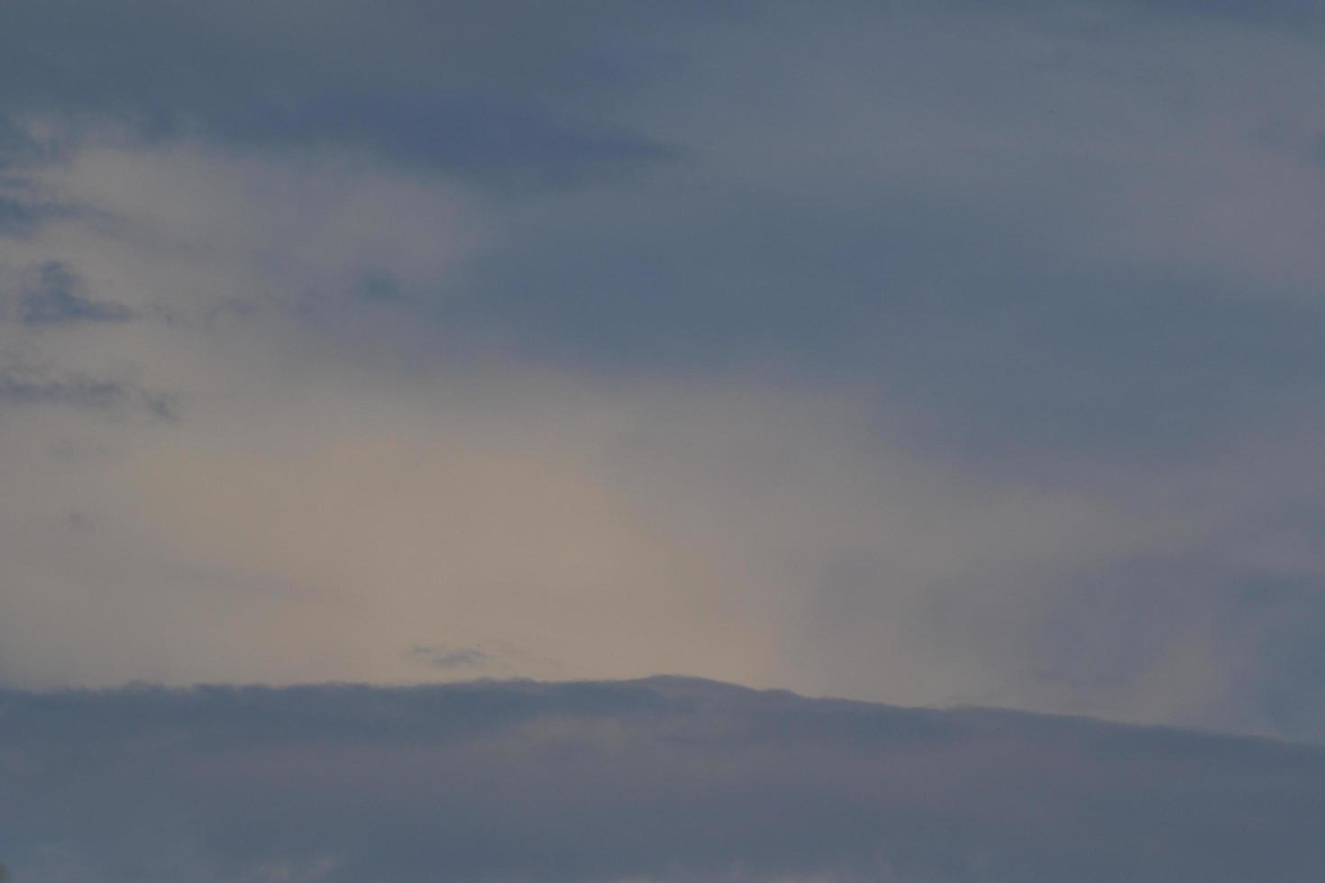 Stormy weather and dark clouds photo