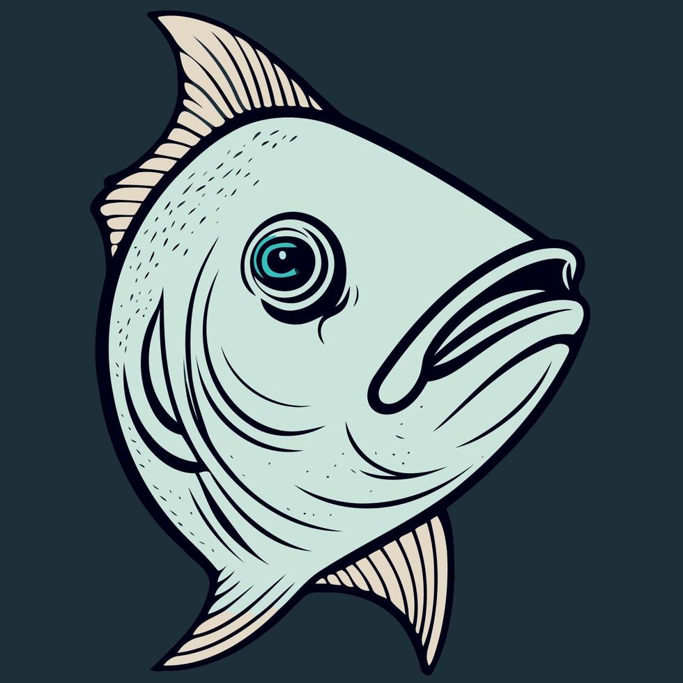 fish aquatic animal vector