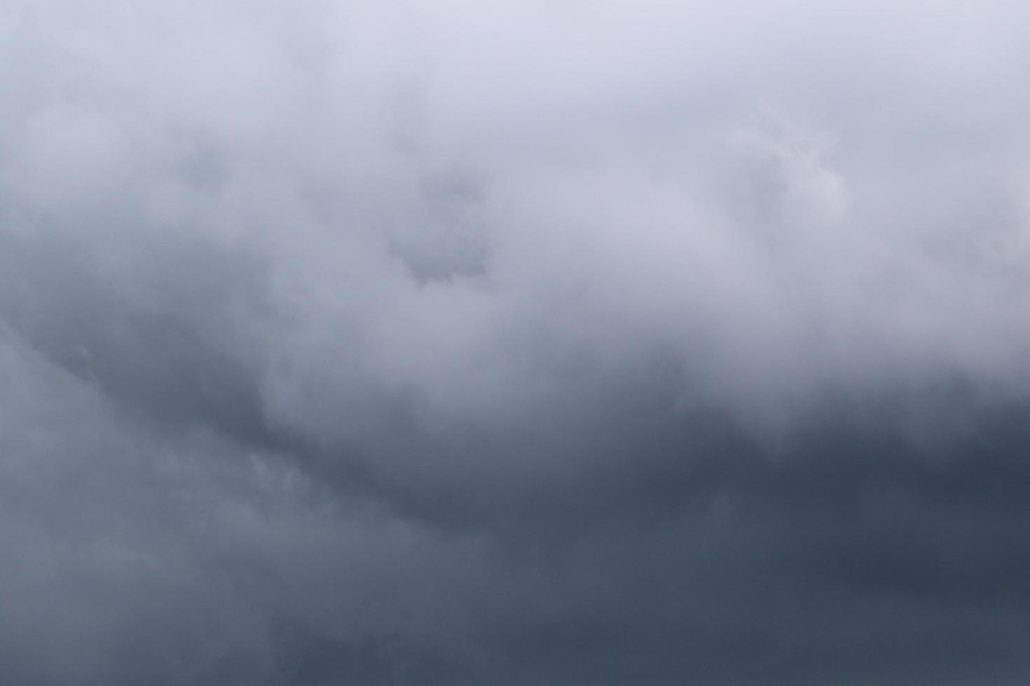 Stormy weather and dark clouds photo