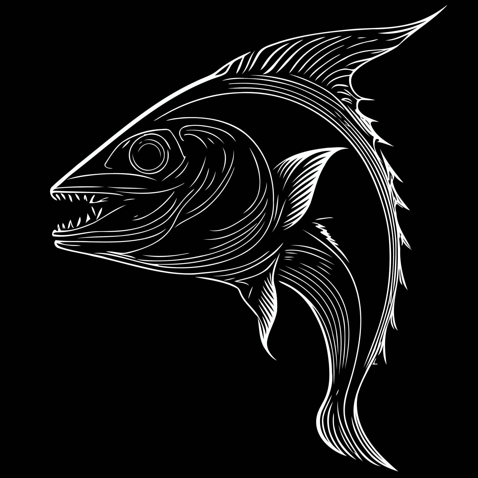 fish aquatic animal 18840182 Vector Art at Vecteezy