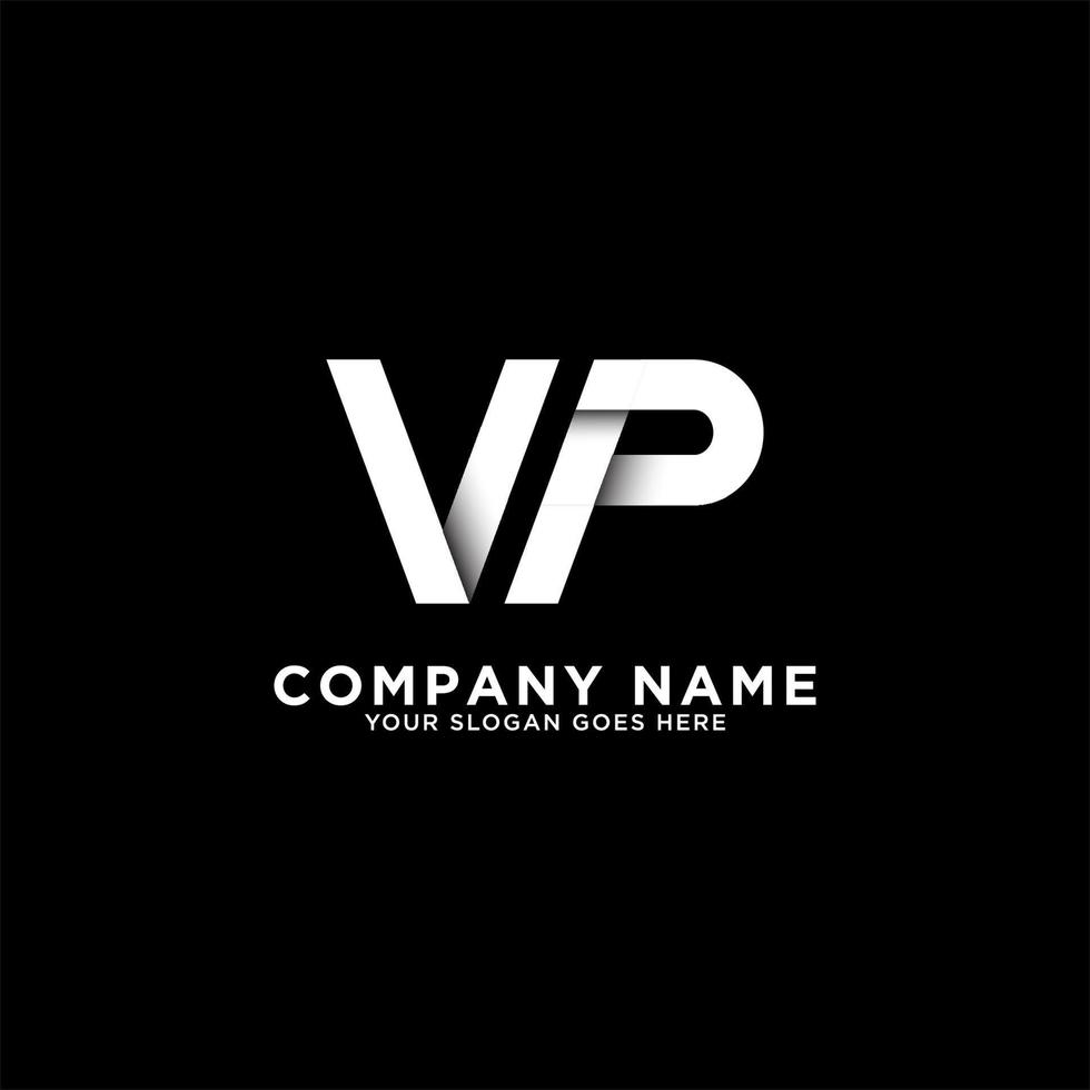inital name VP letter logo design vector illustration, best for your company logo