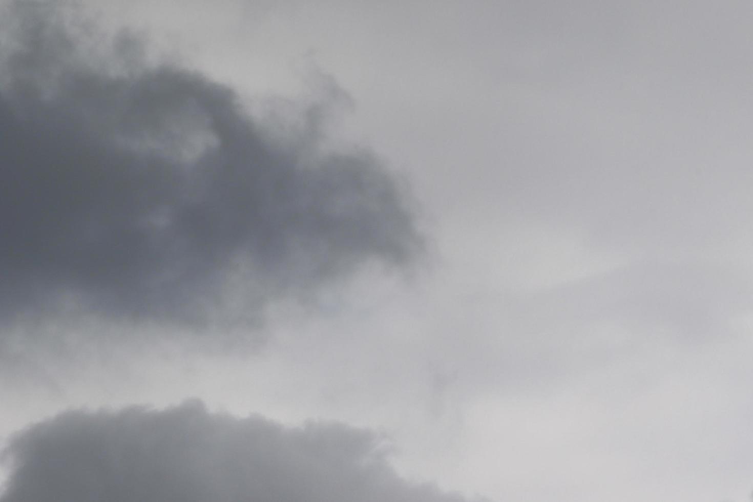 Stormy weather and dark clouds photo