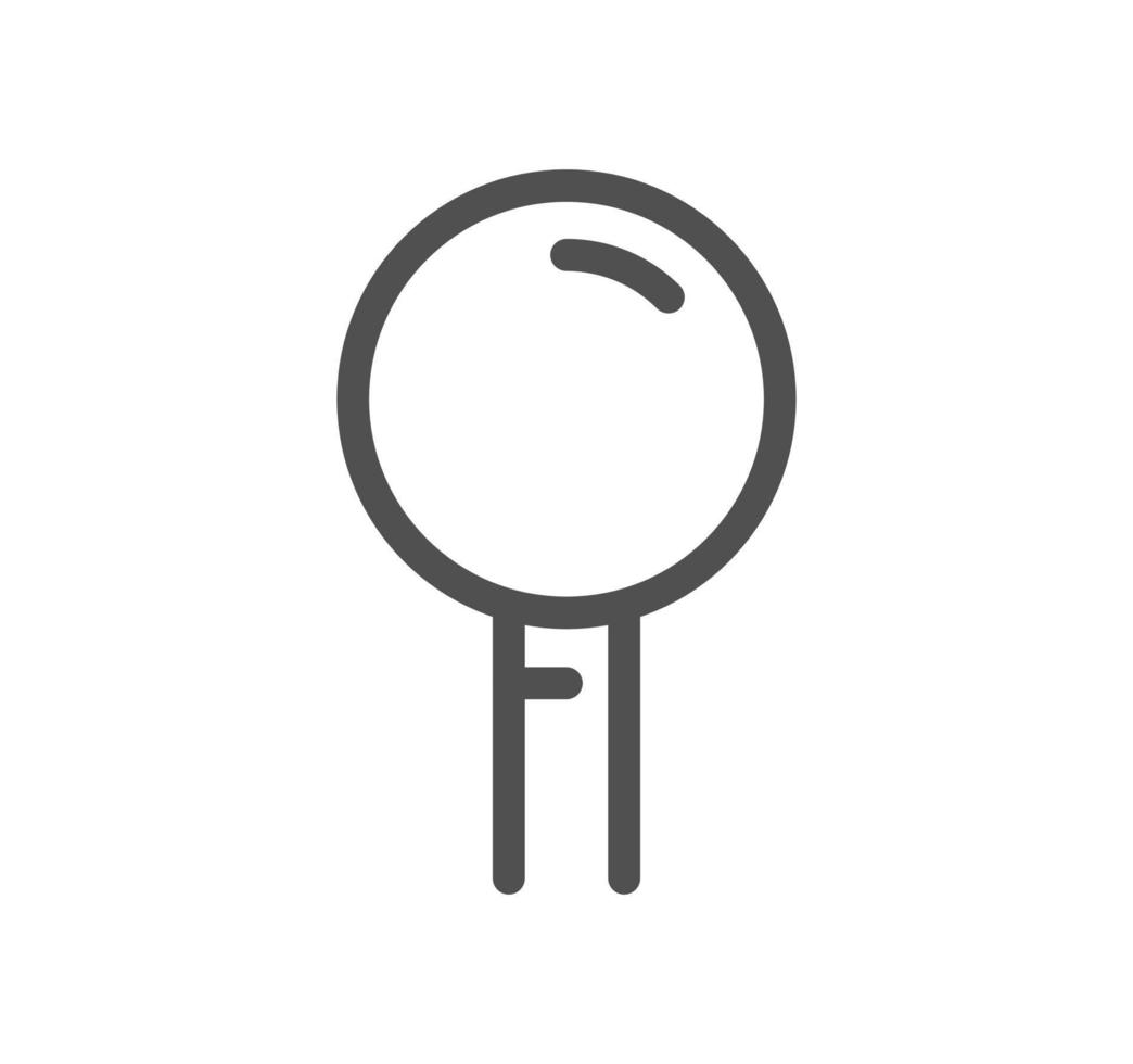 Core values related icon outline and linear vector. vector