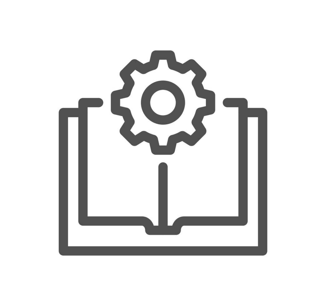 Setting and controls related icon outline and linear vector. vector