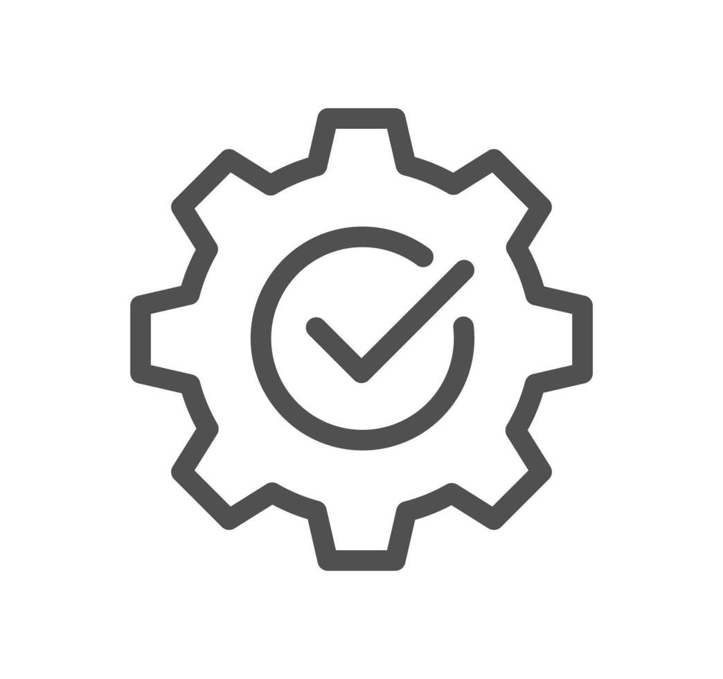 Setting and controls related icon outline and linear vector. vector