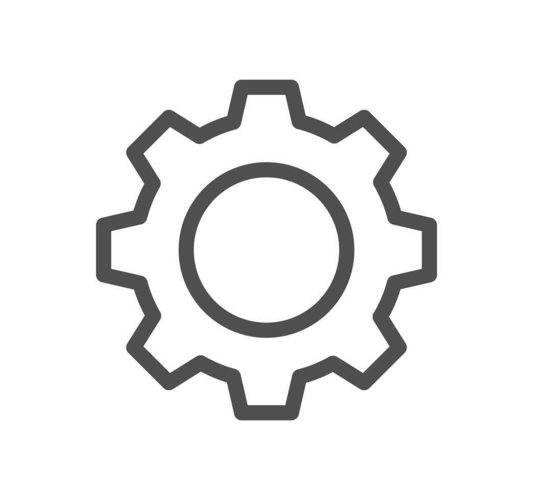 Setting and controls related icon outline and linear vector. vector