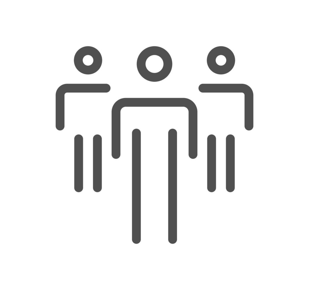 Core values related icon outline and linear vector. vector