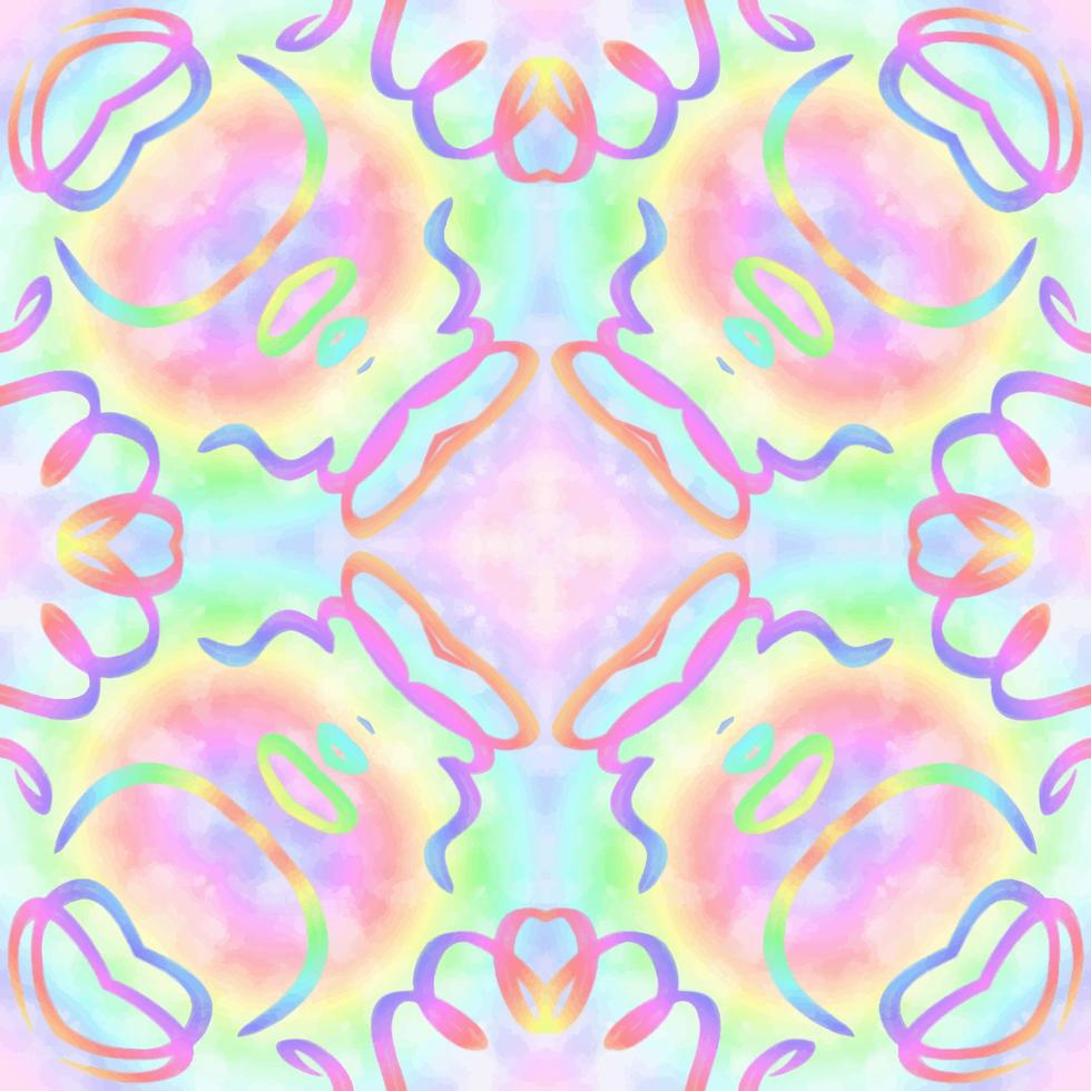 Moving colorful lines of abstract background vector