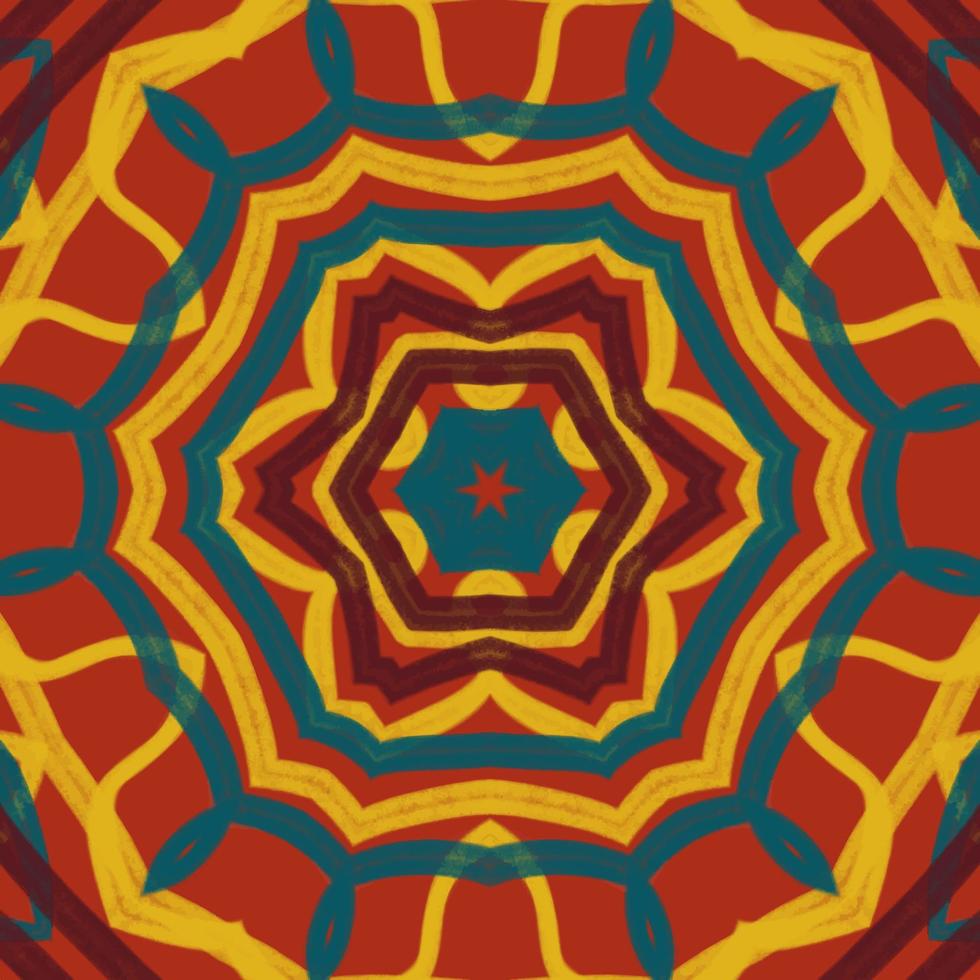 Abstract kaleidoscope background. Beautiful kaleidoscope seamless pattern. Multicolor mosaic texture. Seamless kaleidoscope texture. Unique kaleidoscope design vector