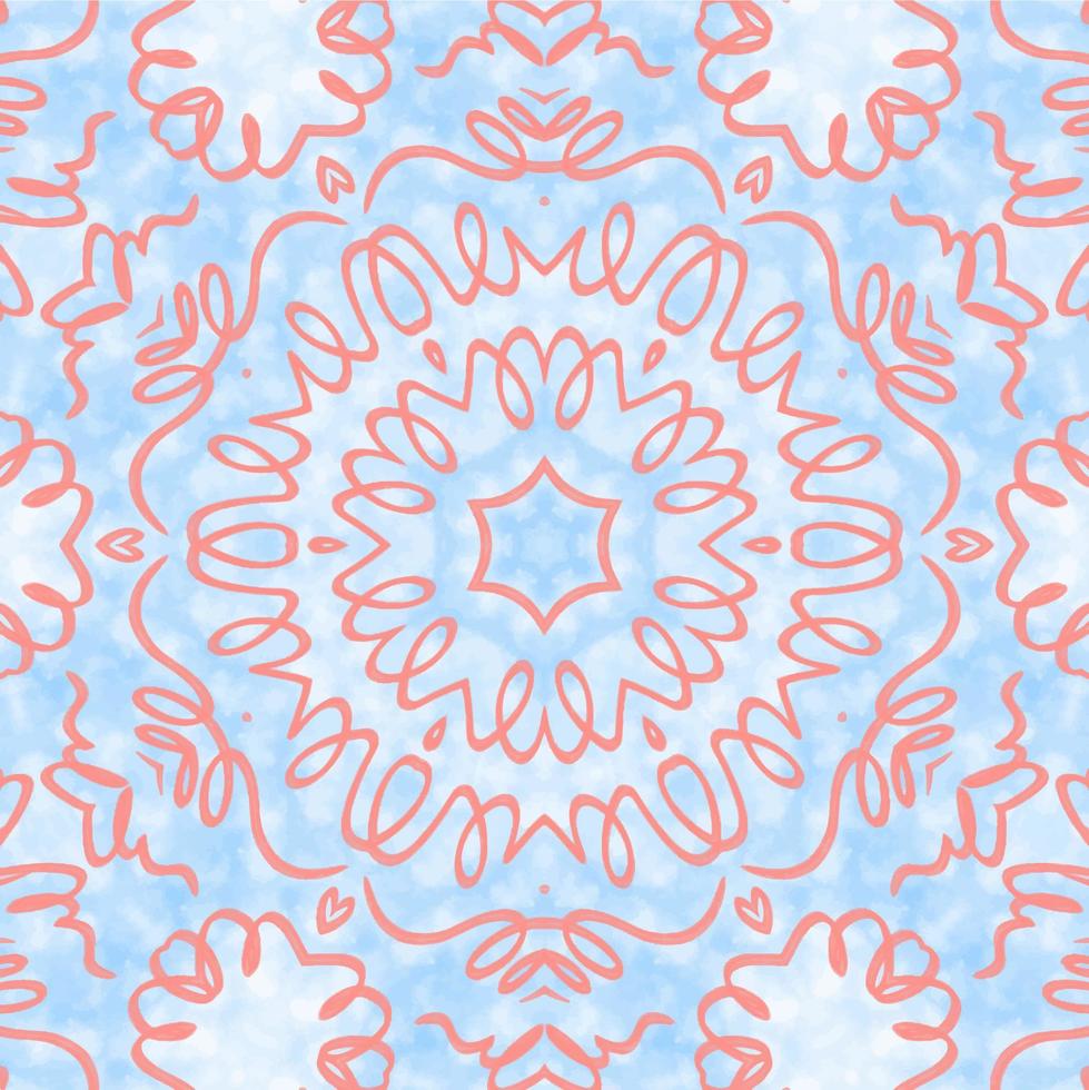 Abstract kaleidoscope background. Beautiful kaleidoscope seamless pattern. Multicolor mosaic texture. Seamless kaleidoscope texture. Unique kaleidoscope design vector
